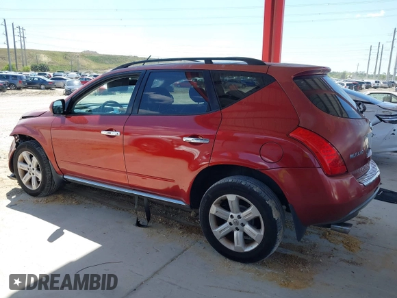 2007 Nissan Murano SL with VIN JN8AZ08W17W646257, listed as a IAAI auction lot 41935488 with 202,225 mi miles and . Bid and sale history available at DreamBid. Image 14.