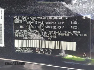 2017 Toyota Sienna LE Auto Access Seat with VIN 5TDKZ3DC5HS780672, listed as a IAAI auction lot 42048279 with 186,781 mi miles and . Bid and sale history available at DreamBid. Image 9.