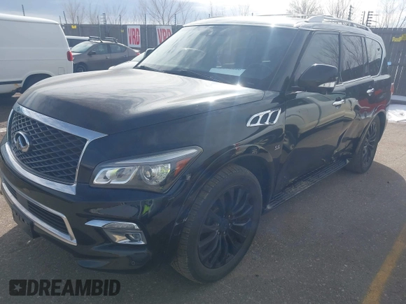 2015 Infiniti QX80 with VIN JN8AZ2NF1F9572769, listed as a IAAI auction lot 41478820 with 143,892 mi miles and . Bid and sale history available at DreamBid. Image 17.