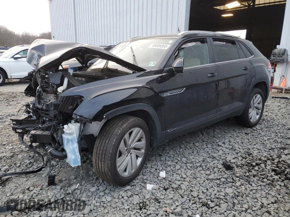 2023 Volkswagen Atlas SE with VIN 1V2KC2CA7PC220811, listed as a Copart auction lot 88806895 with 26,912 mi miles and Salvage title. Bid and sale history available at DreamBid. Image 1.