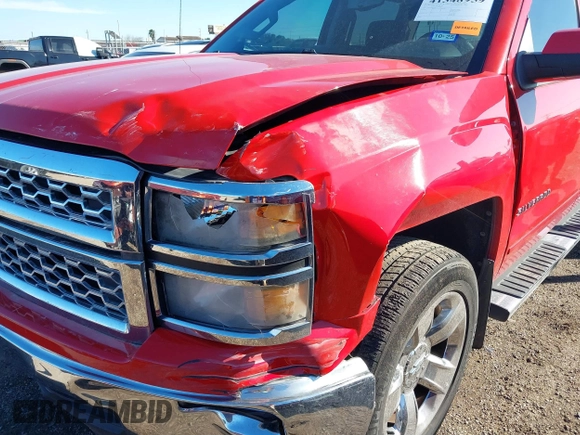 2015 Chevrolet Silverado 1500 LT with VIN 3GCPCREH9FG197666, listed as a IAAI auction lot 41348959 with 130,251 mi miles and . Bid and sale history available at DreamBid. Image 6.