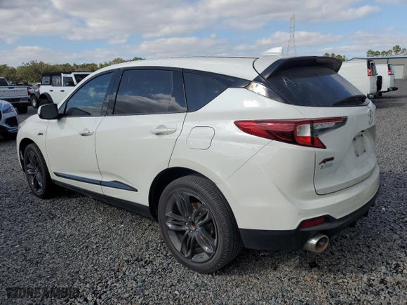 2019 Acura RDX w/A-Spec Pkg with VIN 5J8TC1H6XKL015823, listed as a Copart auction lot 85614644 with 82,493 mi miles and Salvage Title. Bid and sale history available at carsss.com. Image 2.