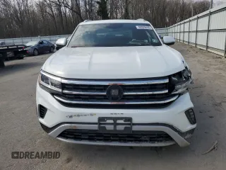 2021 Volkswagen Atlas SE with VIN 1V2JE2CA4MC229791, listed as a Copart auction lot 48929455 with 76,407 mi miles and Salvage title. Bid and sale history available at DreamBid. Image 5.