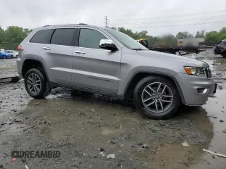 2019 Jeep Grand Cherokee Limited X with VIN 1C4RJFBG8KC671886, listed as a Copart auction lot 56454935 with 52,592 mi miles and Salvage title. Bid and sale history available at DreamBid. Image 4.