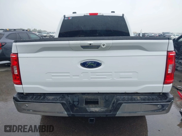 2021 Ford F-150 XL with VIN 1FTEW1C56MKD73782, listed as a IAAI auction lot 41923326 with 108,949 mi miles. Bid and sale history available at carsss.com. Image 17.