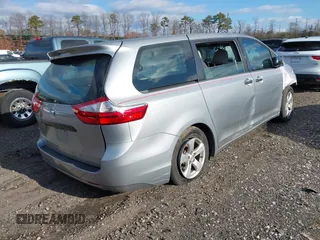 2015 Toyota Sienna L with VIN 5TDZK3DCXFS596277, listed as a IAAI auction lot 41229427 with 108,900 mi miles and . Bid and sale history available at DreamBid. Image 4.