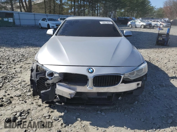 2015 BMW 4 Series 428i with VIN WBA3N3C55FF712918, listed as a Copart auction lot 53373025 with 64,638 mi miles and Salvage title. Bid and sale history available at DreamBid. Image 5.