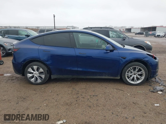 2023 Tesla Model Y Long Range with VIN 7SAYGDEE4PA064743, listed as a IAAI auction lot 41523760 with 41,113 mi miles. Bid and sale history available at carsss.com. Image 13.