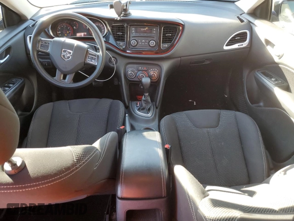 2016 Dodge Dart SXT with VIN 1C3CDFBA9GD689151, listed as a Copart auction lot 75023014 with 117,993 mi miles and Salvage Title. Bid and sale history available at carsss.com. Image 8.