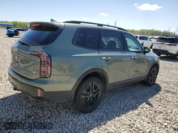 2024 Kia Telluride EX with VIN 5XYP3DGCXRG473232, listed as a Copart auction lot 52241595 with 14,757 mi miles and Salvage title. Bid and sale history available at DreamBid. Image 3.