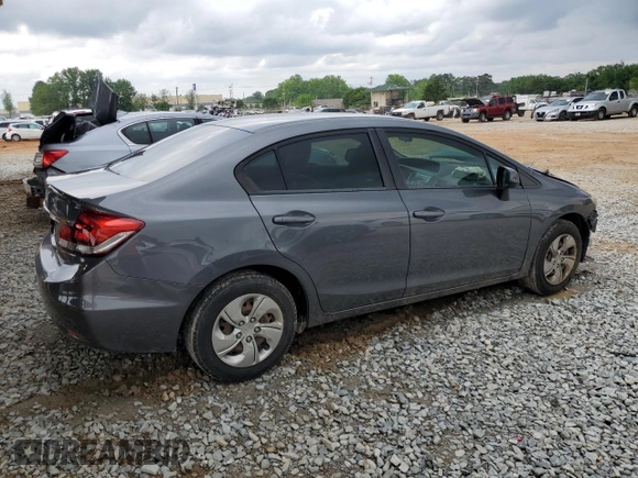 2013 Honda Civic LX with VIN 19XFB2F56DE280653, listed as a Copart auction lot 54537685 with 159,961 mi miles and Salvage title. Bid and sale history available at DreamBid. Image 3.
