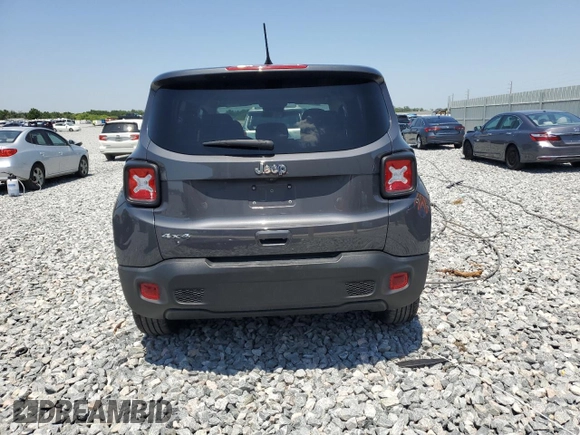 2023 Jeep Renegade Latitude with VIN ZACNJDB1XPPP70353, listed as a Copart auction lot 53150865 with 26,292 mi miles and Clean Title. Bid and sale history available at carsss.com. Image 6.
