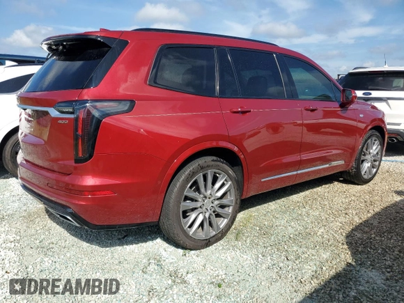 2020 Cadillac XT6 AWD Sport with VIN 1GYKPHRS7LZ125708, listed as a Copart auction lot 73992734 with 0 mi miles and Non Repairable. Bid and sale history available at carsss.com. Image 3.