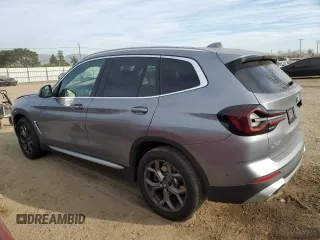 2024 BMW X3 xDrive30i with VIN 5UX53DP00R9W73386, listed as a Copart auction lot 42703305 with 6,861 mi miles and Salvage Title. Bid and sale history available at carsss.com. Image 2.