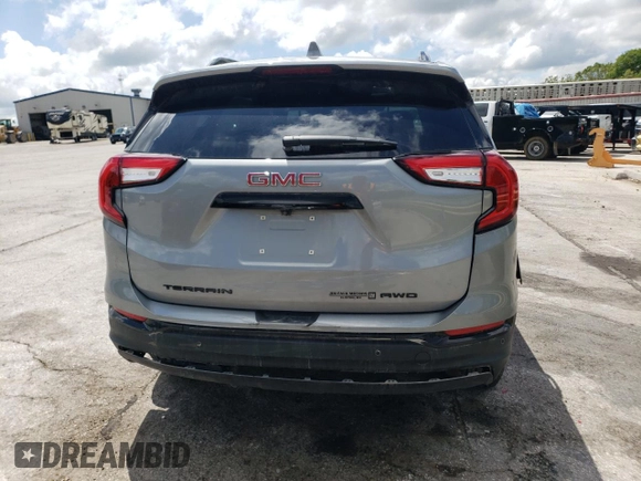 2024 GMC Terrain SLT с VIN 3GKALVEG1RL362583, выставлен на аукционе Copart как лот 55994745 с пробегом 27 120 миль миль и Списание • Salvage title. История ставок и продаж доступна на DreamBid. Изображение 6.