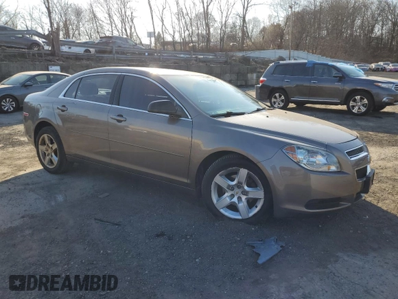 2012 Chevrolet Malibu 1LS with VIN 1G1ZB5E05CF190007, listed as a Copart auction lot 49000315 with Not Provided miles and Salvage Title. Bid and sale history available at DreamBid. Image 4.