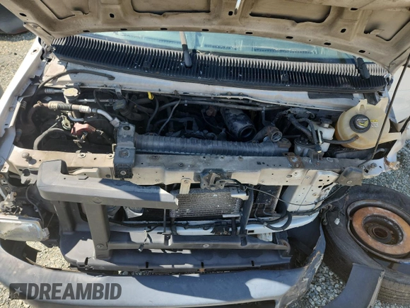2011 Ford Econoline Cargo Commercial with VIN 1FTSE3EL8BDB11826, listed as a Copart auction lot 62511405 with Not provided miles and Salvage title. Bid and sale history available at DreamBid. Image 12.