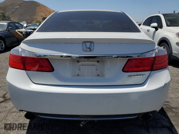 2013 Honda Accord Sport with VIN 1HGCR2F56DA012477, listed as a Copart auction lot 56510975 with 131,662 mi miles and Clean Title. Bid and sale history available at DreamBid. Image 6.