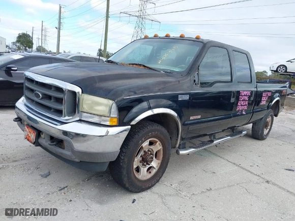 2003 Ford Super Duty F-350 SRW XL with VIN 1FTSW31P63EC30525, listed as a IAAI auction lot 41164415 with 261,844 mi miles. Bid and sale history available at carsss.com. Image 2.