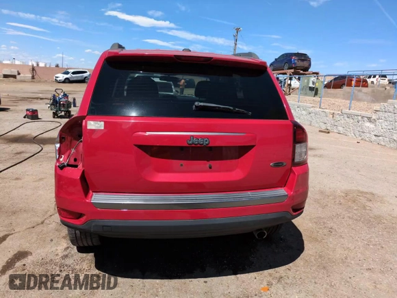 2016 Jeep Compass Sport z VIN 1C4NJCBA9GD777211, wystawiony jako Copart lot #47849215 z przebiegiem 118 804 mil mil oraz Szkoda całkowita • Salvage title. Historia ofert i sprzedaży dostępna na DreamBid. Obrazek 14.