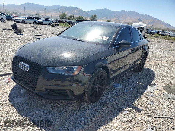 2015 Audi A3 2.0 TDI Premium Plus with VIN WAUCJGFF6F1048195, listed as a Copart auction lot 69325694 with 90,858 mi miles and Salvage Title. Bid and sale history available at carsss.com. Image 1.