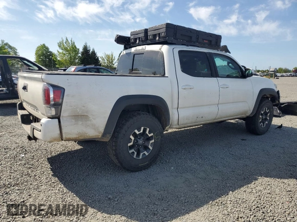 2022 Toyota Tacoma SR with VIN 3TYCZ5AN7NT056035, listed as a Copart auction lot 55510145 with 42,897 mi miles and Salvage title. Bid and sale history available at DreamBid. Image 3.