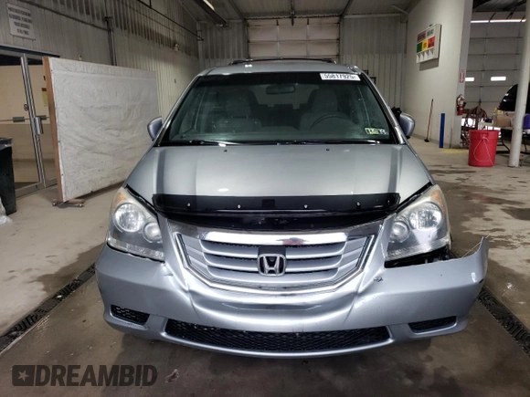 2010 Honda Odyssey EX with VIN 5FNRL3H42AB045192, listed as a Copart auction lot 55817925 with 133,712 mi miles and Salvage Title. Bid and sale history available at DreamBid. Image 5.