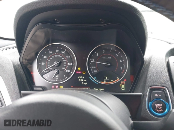 2014 BMW 2 Series M235i with VIN WBA1J7C57EVW84554, listed as a IAAI auction lot 41564175 with 121,632 mi miles and . Bid and sale history available at carsss.com. Image 7.
