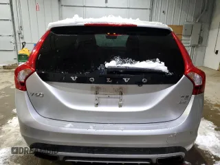 2018 Volvo V60 Cross Country with VIN YV440MWK6J2052043, listed as a Copart auction lot 83323234 with 66,410 mi miles and Salvage Title. Bid and sale history available at carsss.com. Image 6.