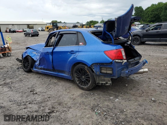 2014 Subaru WRX WRX with VIN JF1GV7E65EG004295, listed as a Copart auction lot 58959645 with Not provided miles and Non repairable. Bid and sale history available at DreamBid. Image 2.