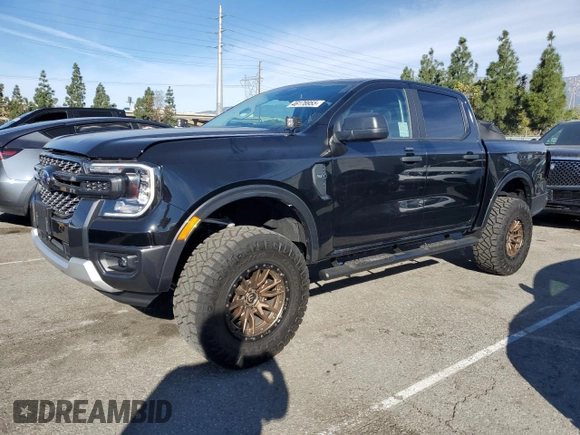 2024 Ford Ranger XLT with VIN 1FTER4GH6RLE18508, listed as a Copart auction lot 46178955 with 3,901 mi miles and Salvage Title. Bid and sale history available at DreamBid. Image 1.