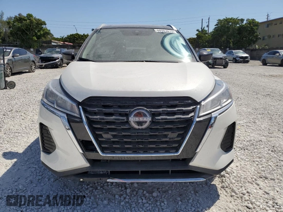2023 Nissan Kicks SV with VIN 3N1CP5CV7PL526381, listed as a Copart auction lot 48503015 with 14,808 mi miles and Salvage Title. Bid and sale history available at DreamBid. Image 5.