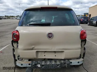 2017 FIAT 500L Pop with VIN ZFBCFAAH5HZ038632, listed as a Copart auction lot 76354304 with 133,632 mi miles and Salvage Title. Bid and sale history available at carsss.com. Image 6.