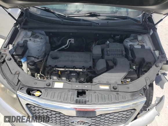 2011 Kia Sorento LX with VIN 5XYKT3A15BG153950, listed as a Copart auction lot 54901365 with 113,889 mi miles and Salvage Title. Bid and sale history available at carsss.com. Image 12.