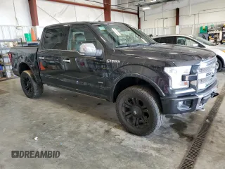 2015 Ford F-150 XLT with VIN 1FTEW1EGXFFA07639, listed as a Copart auction lot 61603935 with 153,601 mi miles and Clean title. Bid and sale history available at DreamBid. Image 4.