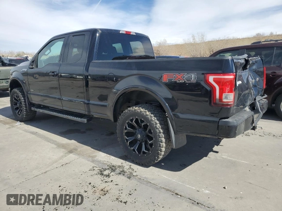2017 Ford F-150 XL with VIN 1FTFX1EG2HKE01065, listed as a Copart auction lot 49050905 with 93,284 mi miles and Salvage Title. Bid and sale history available at carsss.com. Image 2.