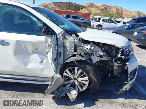 2018 Nissan Pathfinder S with VIN 5N1DR2MN9JC610306, listed as a IAAI auction lot 41163725 with Not provided miles and . Bid and sale history available at DreamBid. Image 6.