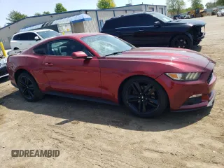 2017 Ford Mustang EcoBoost z VIN 1FA6P8TH4H5282685, wystawiony jako Copart lot #55273275 z przebiegiem 156 604 mil mil oraz Szkoda całkowita • Salvage title. Historia ofert i sprzedaży dostępna na DreamBid. Obrazek 4.