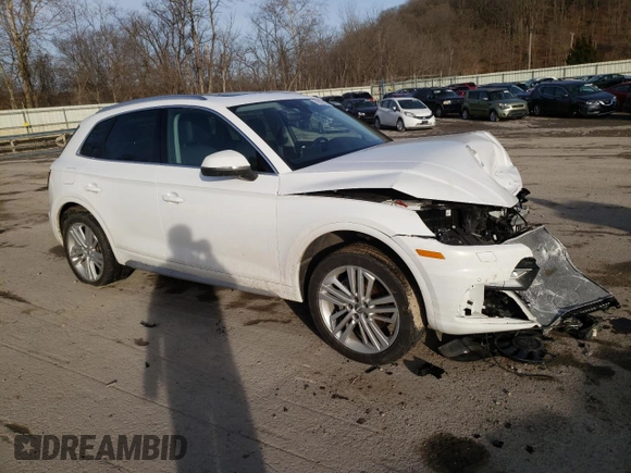 2018 Audi Q5 Premium Plus with VIN WA1BNAFY2J2235819, listed as a Copart auction lot 73505532 with 36,593 mi miles. Bid and sale history available at carsss.com. Image 4.