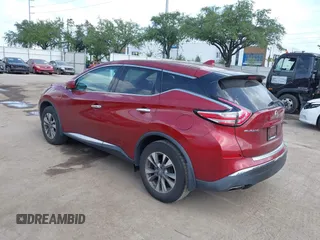 2018 Nissan Murano SV with VIN 5N1AZ2MG7JN169641, listed as a IAAI auction lot 42170490 with 64,296 mi miles and . Bid and sale history available at carsss.com. Image 3.