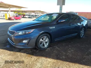 2015 Kia Optima with VIN KNAGM4AD7F5086637, listed as a IAAI auction lot 42112228 with 187,278 mi miles and . Bid and sale history available at DreamBid. Image 2.
