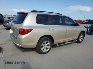 2008 Toyota Highlander with VIN JTEDS41A582021531, listed as a Copart auction lot 62220084 with 256,131 mi miles and Salvage title. Bid and sale history available at DreamBid. Image 3.