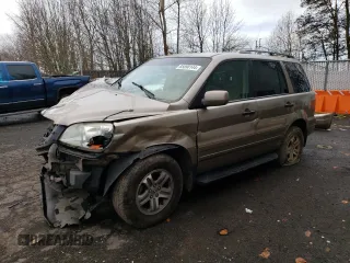 2003 Honda Pilot EX with VIN 2HKYF18573H594729, listed as a Copart auction lot 50895885 with 358,500 mi miles and Salvage Title. Bid and sale history available at DreamBid. Image 1.