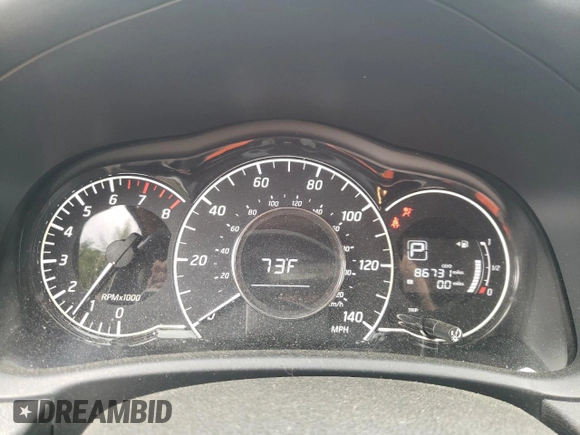 2017 Nissan Note SR with VIN 3N1CE2CP1HL359152, listed as a Copart auction lot 53819965 with 86,731 mi miles and Salvage Title. Bid and sale history available at DreamBid. Image 9.