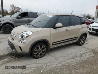 2014 FIAT 500L Trekking with VIN ZFBCFADHXEZ018223, listed as a Copart auction lot 80193974 with 96,651 mi miles and Clean Title. Bid and sale history available at carsss.com. Image 1.