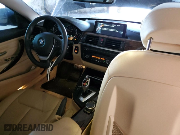 2014 BMW 4 Series 428i with VIN WBA3N3C55EF711010, listed as a Copart auction lot 59377495 with 135,994 mi miles and Salvage title. Bid and sale history available at DreamBid. Image 8.