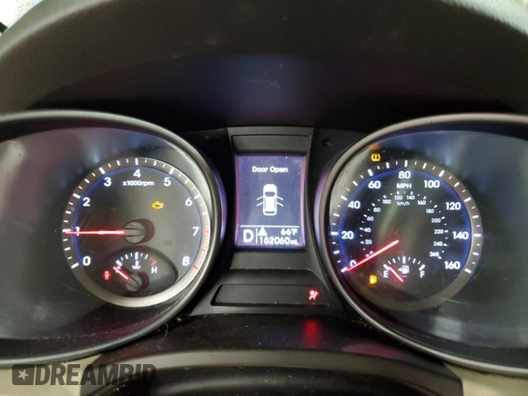 2013 Hyundai Santa Fe Sport z VIN 5XYZT3LB9DG072053, wystawiony jako Copart lot #56141485 z przebiegiem 152 060 mil mil oraz Czysty tytuł • Clean title. Historia ofert i sprzedaży dostępna na DreamBid. Obrazek 9.