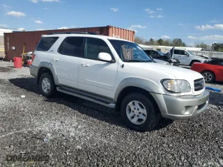 2003 Toyota Sequoia SR5 with VIN 5TDZT34A93S203716, listed as a Copart auction lot 50355365 with 276,962 mi miles and Salvage Title. Bid and sale history available at carsss.com. Image 4.
