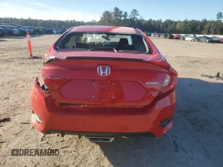 2019 Honda Civic Sport with VIN 2HGFC2F88KH531232, listed as a Copart auction lot 88902895 with 124,757 mi miles and Salvage Title. Bid and sale history available at DreamBid. Image 6.