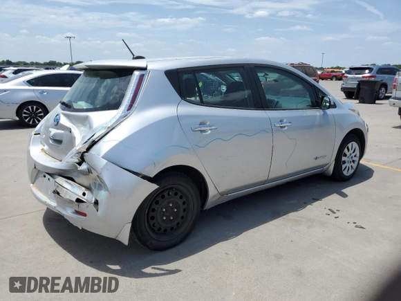 2017 Nissan LEAF SL with VIN 1N4BZ0CP9HC310509, listed as a Copart auction lot 61179593 with 50,219 mi miles. Bid and sale history available at carsss.com. Image 3.
